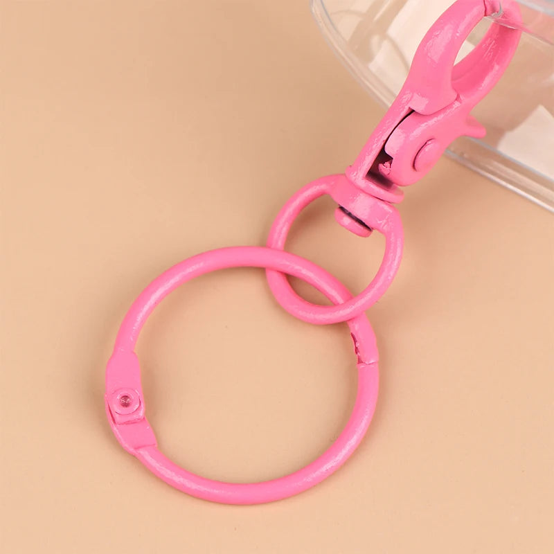 Transparent PVC Mystery Box Organizer Box Keychain Bag Protect Mystery Toy Storage Case for Jasmine Bubble Matt Doll Toy