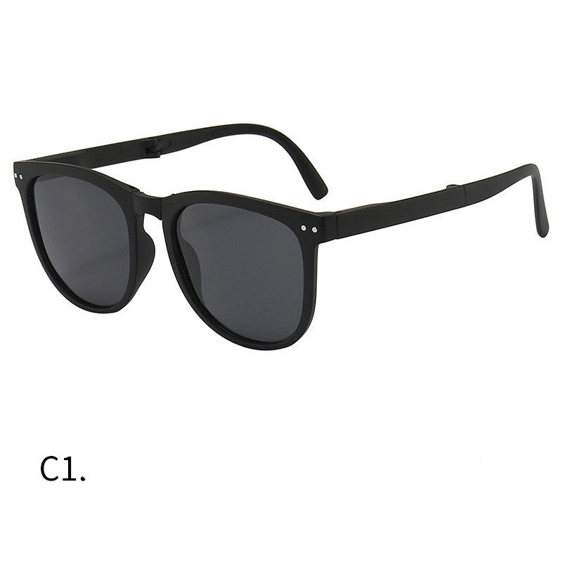 Trendy faltbare Sonnenbrille für Frauen TR polarisierte faltbare Sonnenbrille