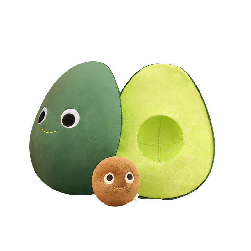 Süßes Obst Avocado Plüschtier Gefüllte Puppe Baby Kinder Mädchen Jungen Kreatives Geburtstagsgeschenk Sofakissen Home Room Decor