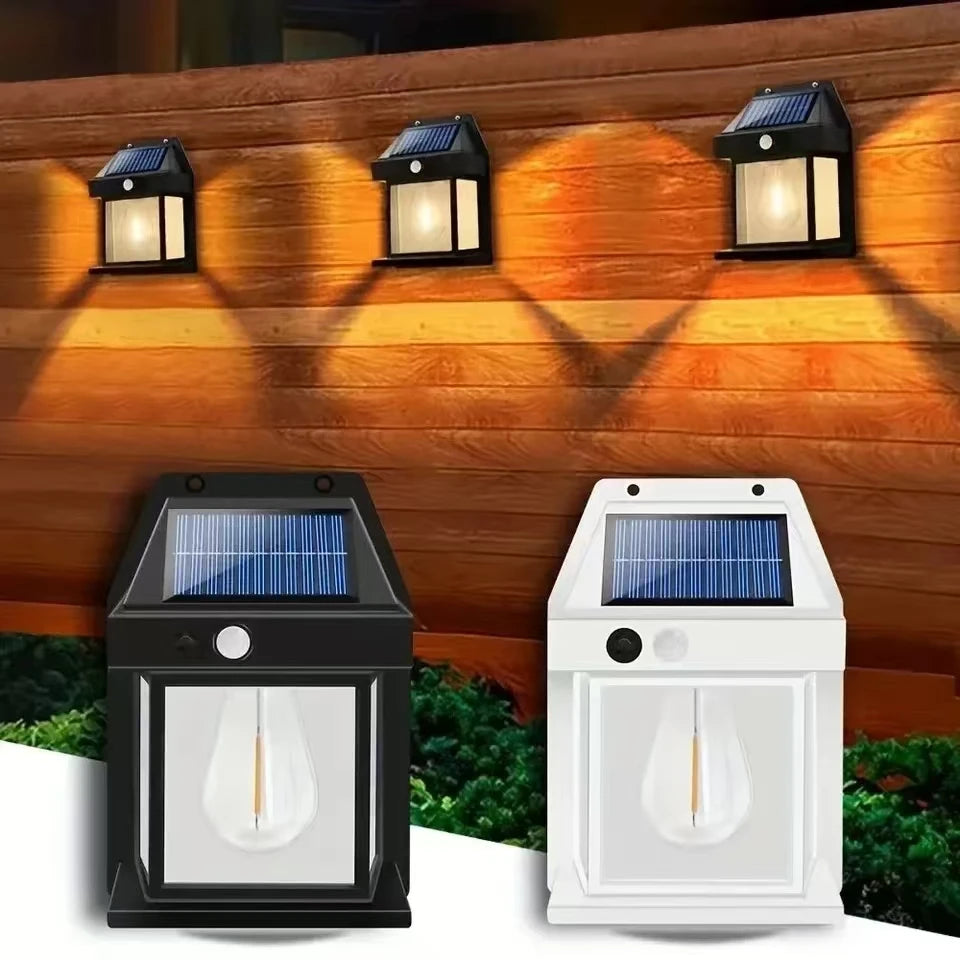 Leistungsstarke Solarlampe für den Außenbereich, Garten, solarbetriebene Straßenlaterne, Außenleuchten, wasserdichtes Licht, LED-Beleuchtung, Außendekoration 