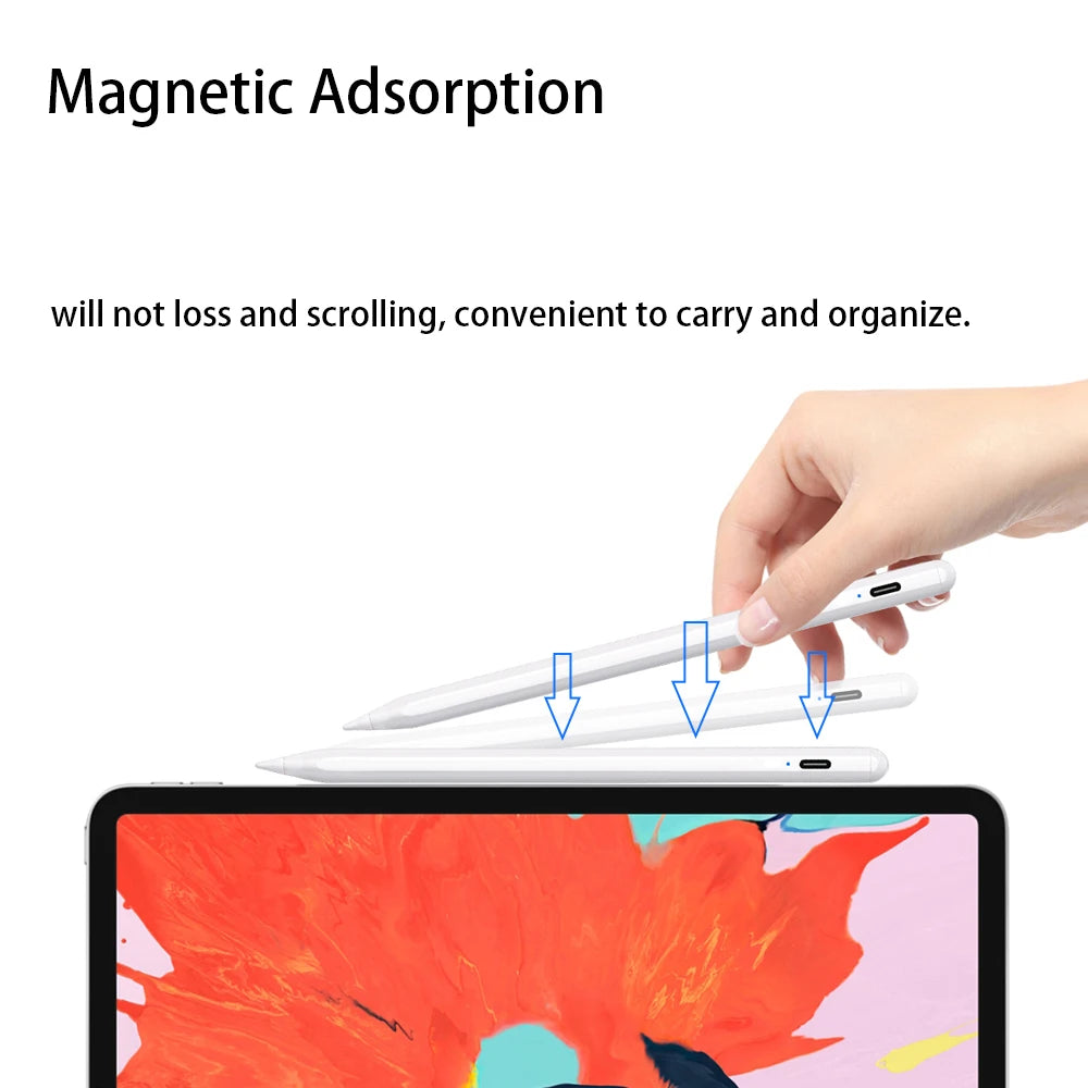 Drawing Stylus Accessories For IOS Touch Screen Tablet Pen Active High Precision 2Gen Pro Air Palm Rejection For 2018-2022 iPad