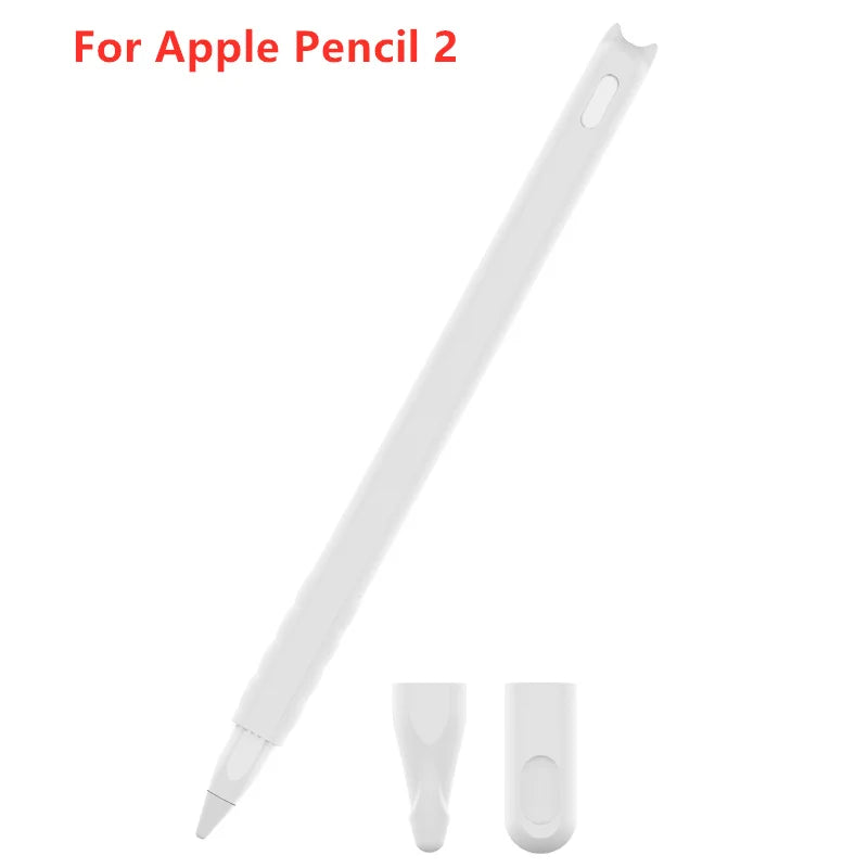 Süße weiche Silikonhülle mit Katzenmotiv für Apple Pencil 2 Stifthülle iPad Stylus Anti-Drop und rutschfeste Schutzhülle Zubehör 