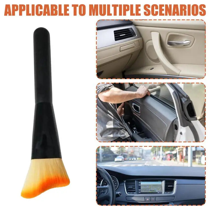 1Pcs Makeup Brush Multifunctional Wine Cup Brush Car Dust Removal Curve Brush Wave Type Powder Foundation Brush Beauty Tools