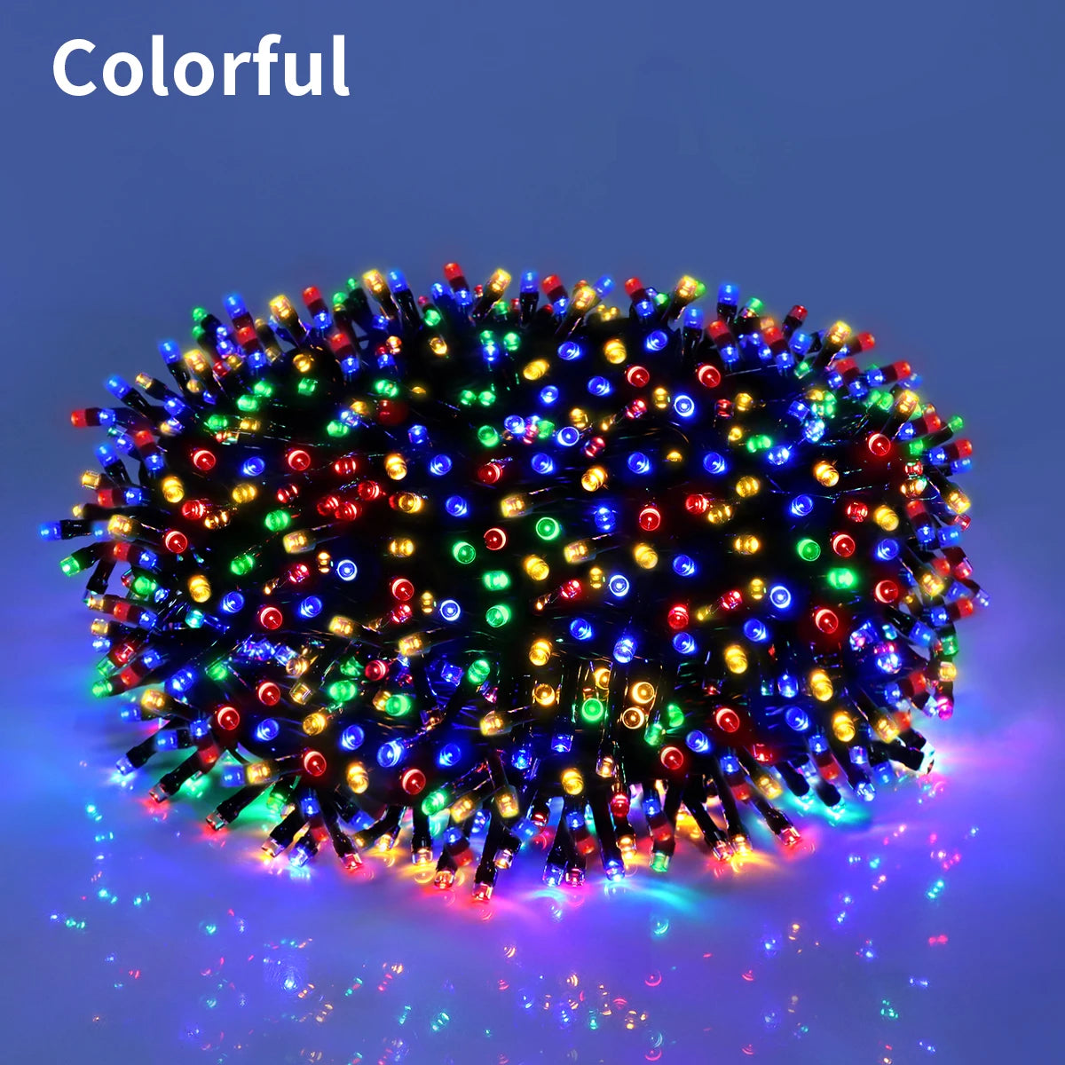 Solar Powered Garden Lights Solar Fairy Lights Outdoor Outside 8 Modes Waterproof Solar String Lights for Trees Party Christmas