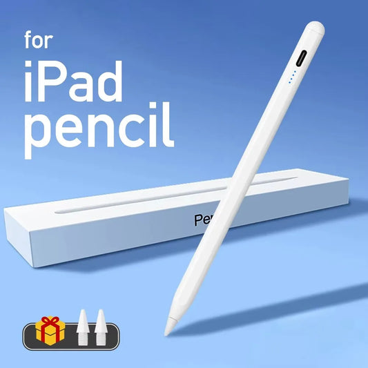 Stylus-Stift für Apple Pencil mit LED-Stromanzeigen, Palm Rejection Touch Pencil für 2022 2021 2020 2019 2018 iPad Pencil 